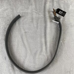 PX mens light gray full grain leather belt size 30
